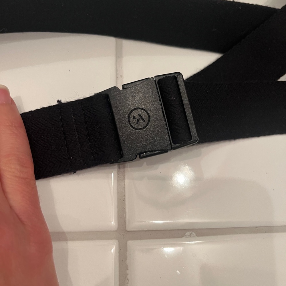 Black Belt with Buckle - Picture 2 of 8